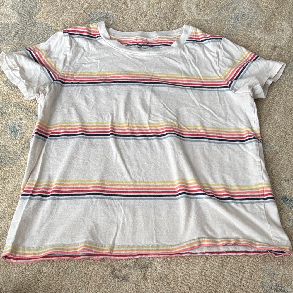Madewell Women's Striped Short Sleeve Tee